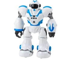 Lean Toys Interaktyvus nuotoliniu būdu valdomas robotas U ICTORY 16 funkcijų mėlynas