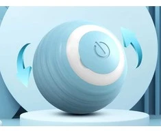 Interaktyvus žaislas katėms ir šunims su LED, USB įkrovimu, 4 cm