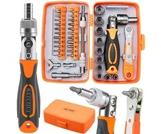 Įrankių rinkinys su Torx galvutėmis 5-14mm, 38 vnt.