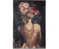 Home4You Paveikslas su rėmu „FAMOUS“, 102,5×152,5 cm, „Jane“