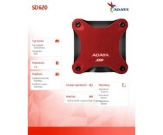 ADATA | Išorinis kietasis diskas SSD | SD620 | 1000 GB | Solid-state drive sąsaja USB 3.2 Gen 2