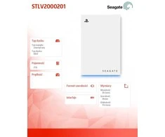 Kietasis diskas „Seagate“ žaidimų diskas, 2 TB, skirtas PS