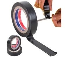 Izoliacinė juosta PVC juoda 18 m