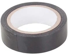 Pvc insulation tape juodas water resistant 9m