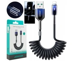 Kabelis USB-A Lightning Joyroom S-A43 1.5m juodos spalvos