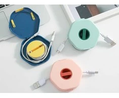 Rotary cable organiser for phone cables