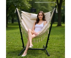 Kabinamas krėslas su stoveliu 152 x 107 x 96–146 cm