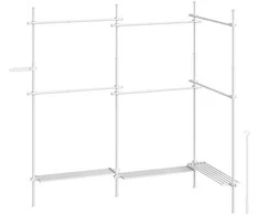 Songmics Kabykla 3 lygių reguliuojama 33,5x240-353x208-310 cm