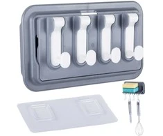 Kitchen hanger bracket shelf utensil holder shelf