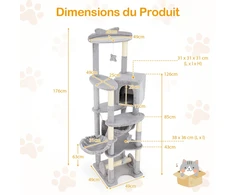 Kačių draskyklė 175.3 cm