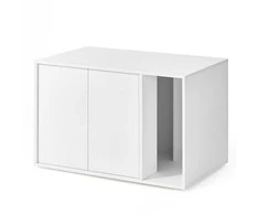 Songmics Kačių spintelė su stumdomomis durimis 80x50x50 cm