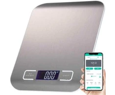 Virtuvinės svarstyklės su LCD ekranu 5kg/1g