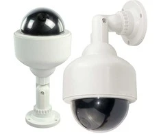 Kameros imitacija Speed Dome su LED ir laikikliu