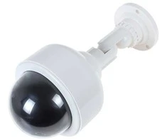 Kameros imitacija Speed Dome su LED ir laikikliu