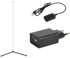 Pakabinamas šviestuvas Kampinė LED grindų lempa RGB su programėle 150 cm