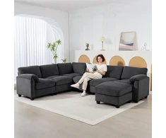 Kampinė sofa 292x224x85 cm