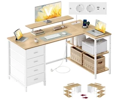 Songmics Kampinis stalas 140 x 80 x 90 cm