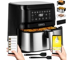 Karšto oro gruzdintuvė Yoer 4in1 6L 1700W +WiFi