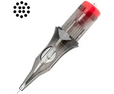 Activeshop kartridžai El Cartel V2 - 0.35 14RL Medium Taper 10 vnt.