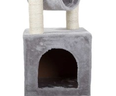 Cat scratching post medžio house tower bed 92cm