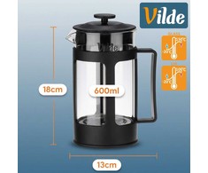 Kitchen Craft Kavos ir arbatos presas Vilde 600 ml