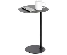 Kavos staliukas Vilde 35x25x53 cm, juodas metalinis