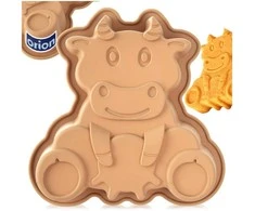 Slowmoose Kepimo forma karvės formos 20 × 19 × 4,5 cm