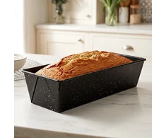 Kepimo forma su granitine danga, juoda, 35 × 11,5 × 7,5 cm