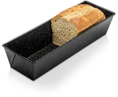 Kepimo forma su granitine danga, juoda, 35 × 11,5 × 7,5 cm