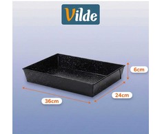 Kepimo forma Vilde granitinė 36x24x6 cm