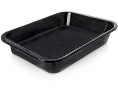 Orion Kepimo Forma 41x32x6 cm Emaliuota Geltonai