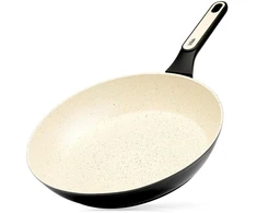 Keptuvė su nepridegančia granito danga, smėlio spalvos, 32 cm