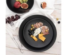 Lumarko Orion Keraminė Lėkštė 27 cm Juoda - Universalus Naudojimas