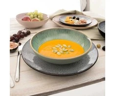 Lumarko Orion Keraminė lėkštė 20,5 cm, 900 ml - Žalia