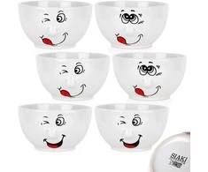 Siaki Collection Siaki kolekcija Keramikinės sriubos lėkštės 550 ml 6 vnt.