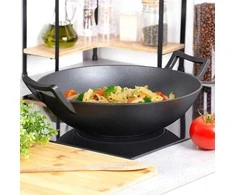 Ketaus wok keptuvė Vilde Cast Line 36 cm
