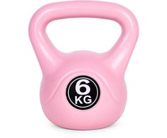 Kettlebell 6kg, treniruoklis, hantelis, svarmuo, rožinis, ModernHome