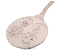 Orion Kiaušinių ir Blynų Panna 26 cm - 4 Formos - Granitas