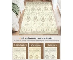 Songmics Kilimas 120 x 170 cm smėlio spalvos