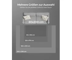 Songmics Kilimas 160x230 cm