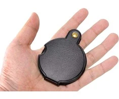 Folding pocket magnifier small mini case