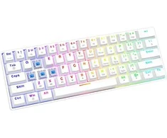 Klaviatūra Mėlyna SAVIO WHITEOUT X2 Mėlynas Outemu, Hot Swap