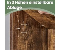Songmics VASAGLE 6 pakopų knygų lentyna, skandinaviško stiliaus stovas, skirtas svetainei