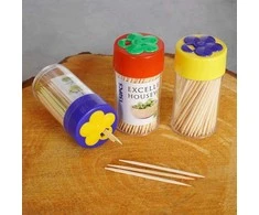 Excellent Houseware Bambukiniai dantų krapštukai 3x150 vnt. - praktiški ir daugiafunkciai