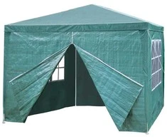 MultiGarden Žalia sodo palapinė 3x3 m su 4 sienomis