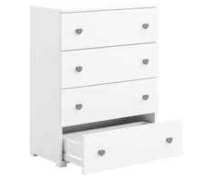 Komoda 102 x 80 balta