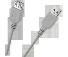 Kabel Kompiuterio laidas Usb laidas su kištukiniu lizdu 1,8m