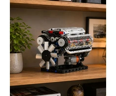 Lean Toys Konstruktoriaus rinkinys V8 variklis 552 vnt.