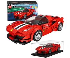 Lean Toys Konstruktorių rinkinys raudonas 364 vnt.