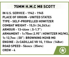 Konstruktorius Cobi H.M.C M8 Scott, 525 dal.
